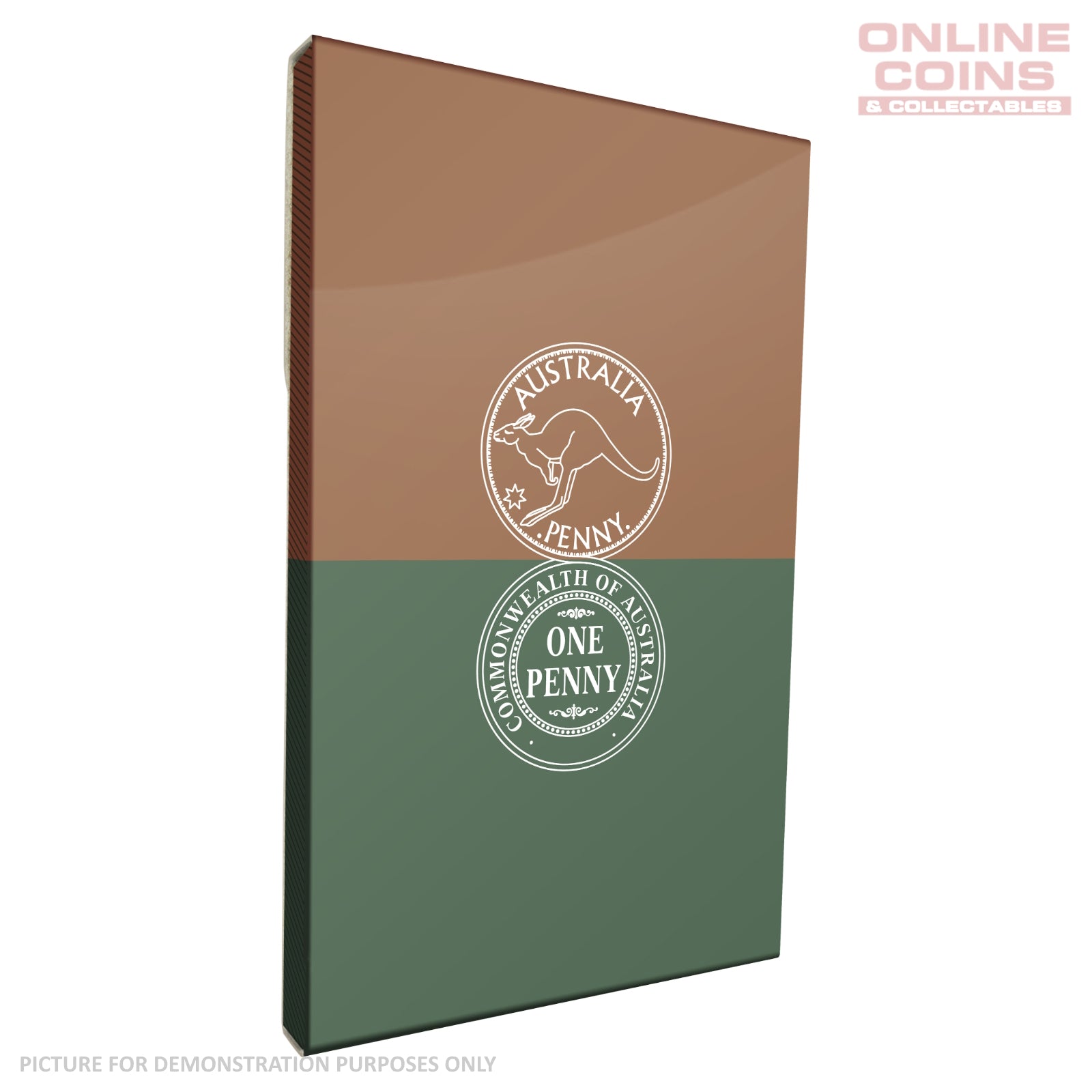 2021 $1 Cu Uncirculated Two Coin Set - Australian Pennies 1911-1964